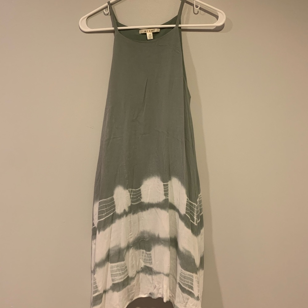 Miami green dress